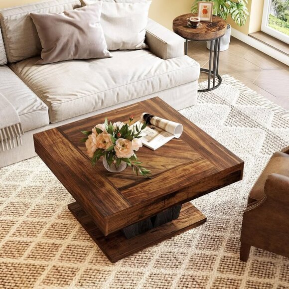 LITTLE TREE Square Coffee Table - Picture 7 of 7